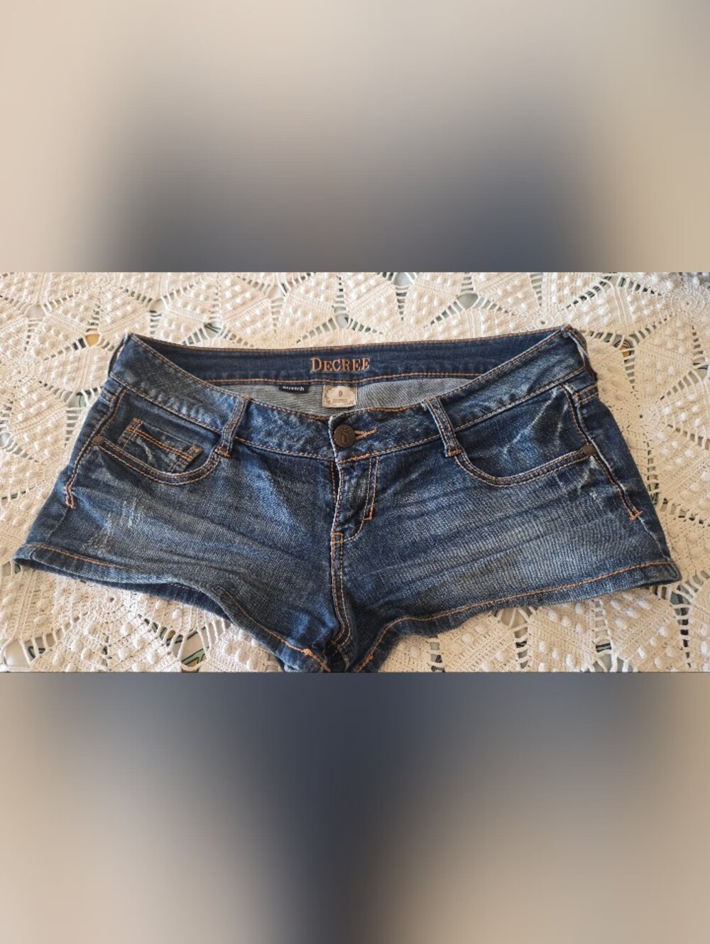 Jeans Shorts Sz 9 Degree Stretch